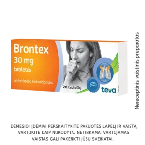 Brontex 30 mg tabletės N20