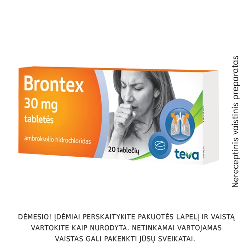 Brontex 30 mg tabletės N20