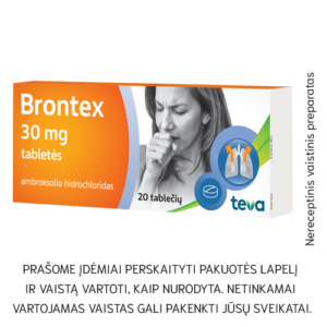 Brontex 30 mg tabletės N20