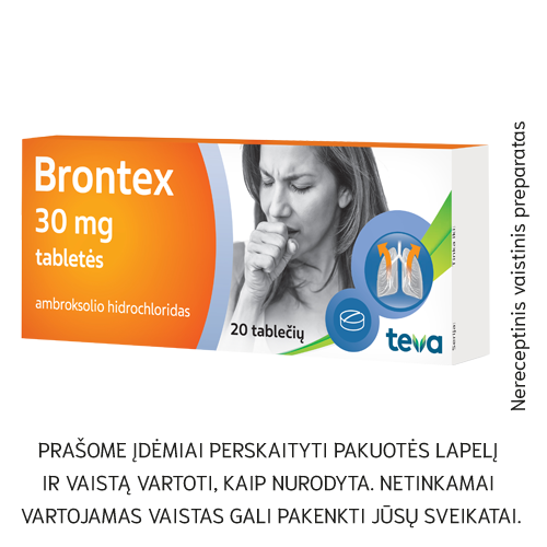Brontex 30 mg tabletės N20