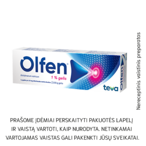 Olfen 1% gelis 100 g