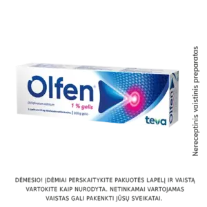 Olfen 1% gelis 100 g