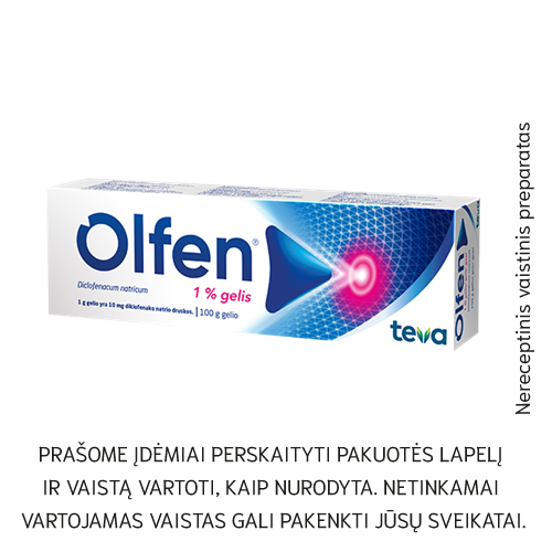 Olfen 1% gelis 100 g