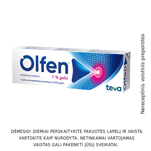 Olfen 1% gelis 100 g