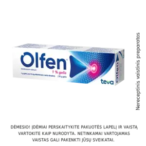 Olfen 1% gelis 50 g