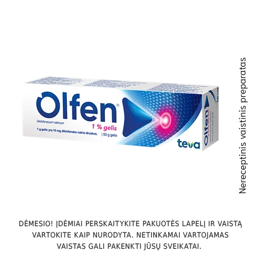 Olfen 1% gelis 50 g