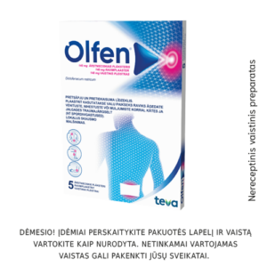 Olfen 140mg vaistinis pleistras N2