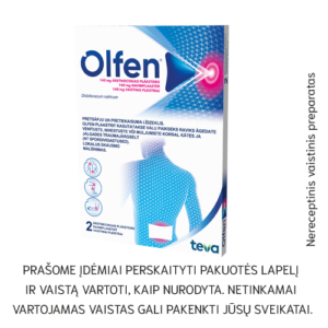 Olfen 140mg vaistinis pleistras N2