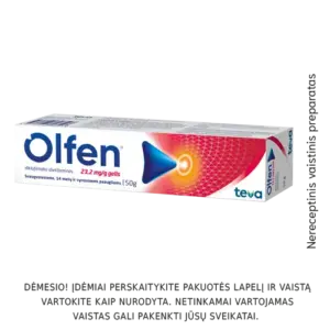 Olfen gelis 23,2 mg/g, 50 g