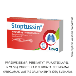 Stoptussin tabletės N20