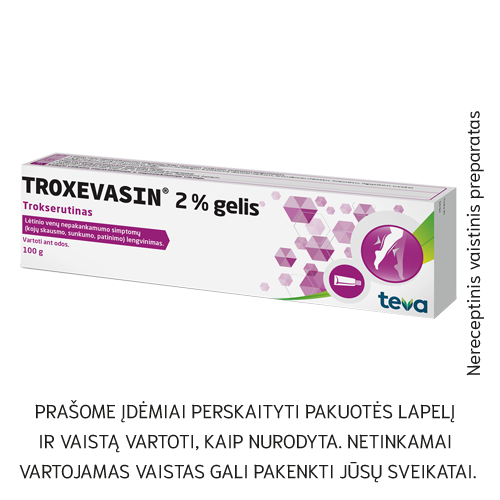 Troxevasin 2% gelis 100 g