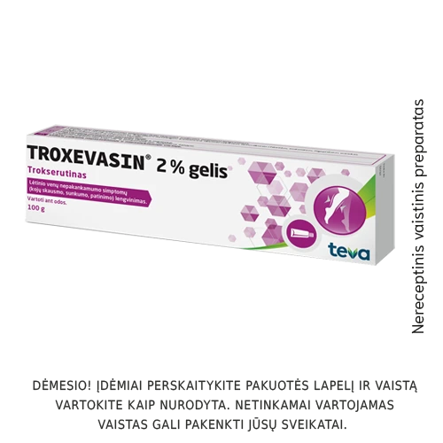 Troxevasin 2% gelis 100 g